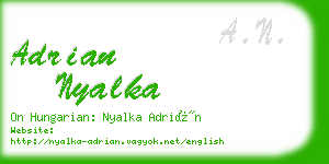 adrian nyalka business card